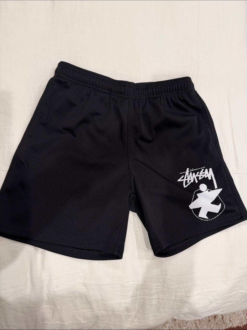 Stussy Surfman Black Shorts - M